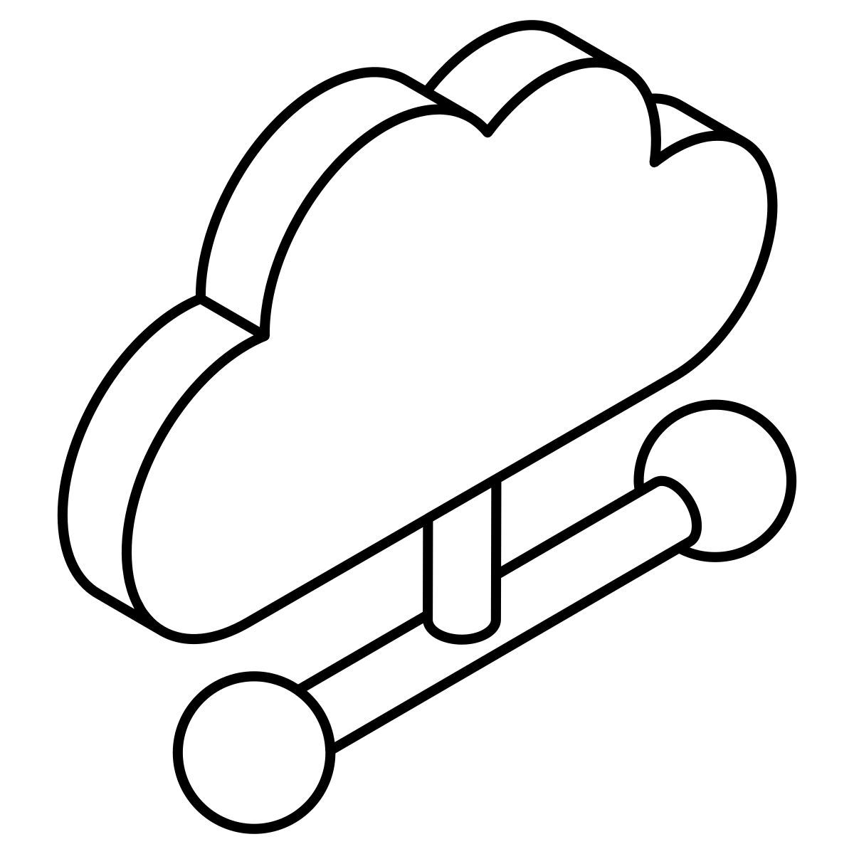 network cloud icon