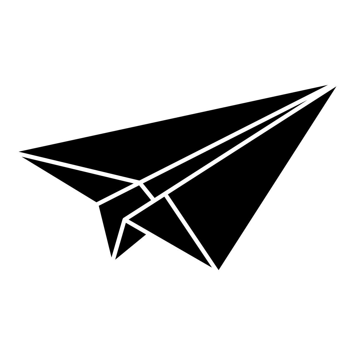 paper plane icon