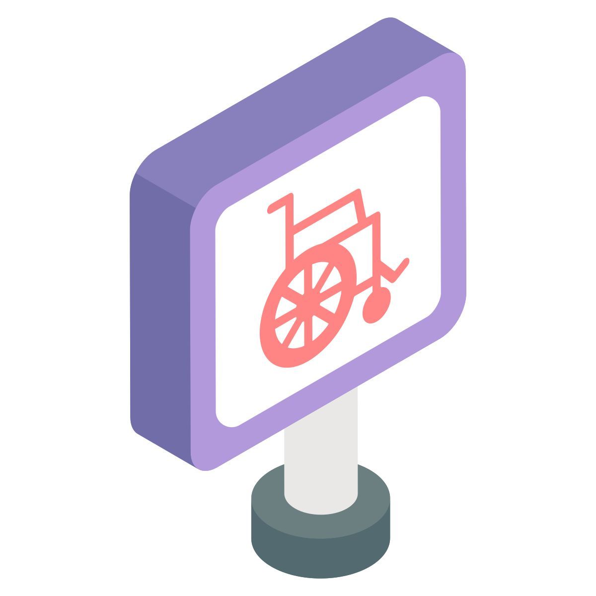 cartello paralizzato icon