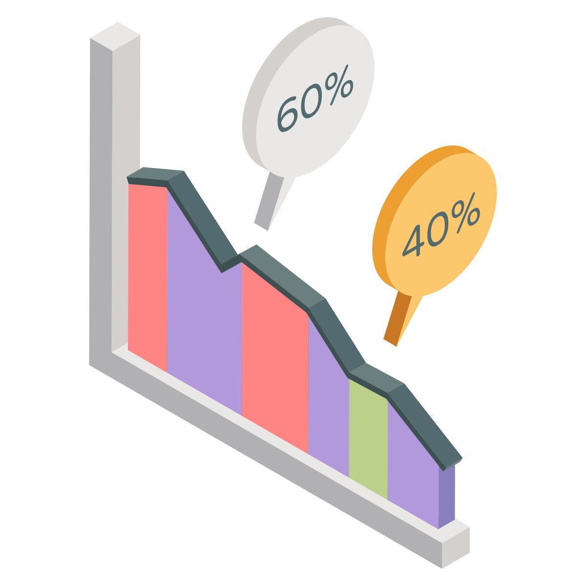 prozentdiagramm icon