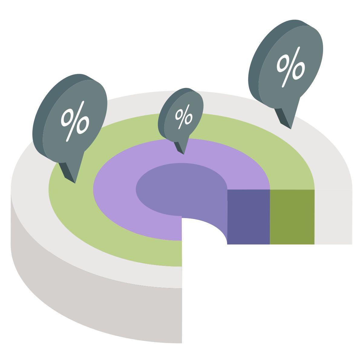 percentage chart icon