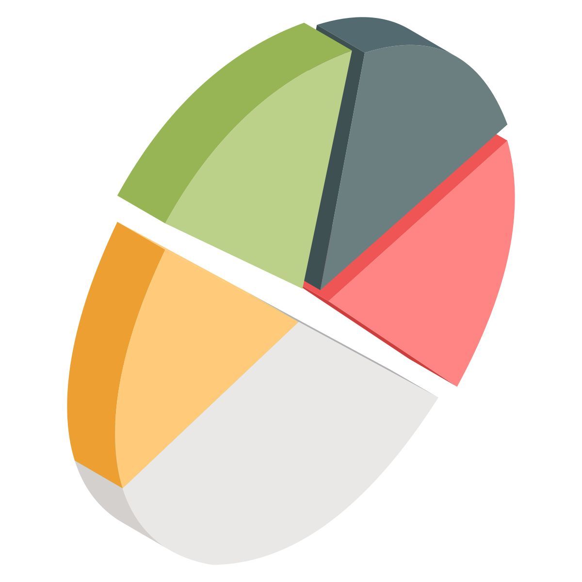 gráfico circular icon