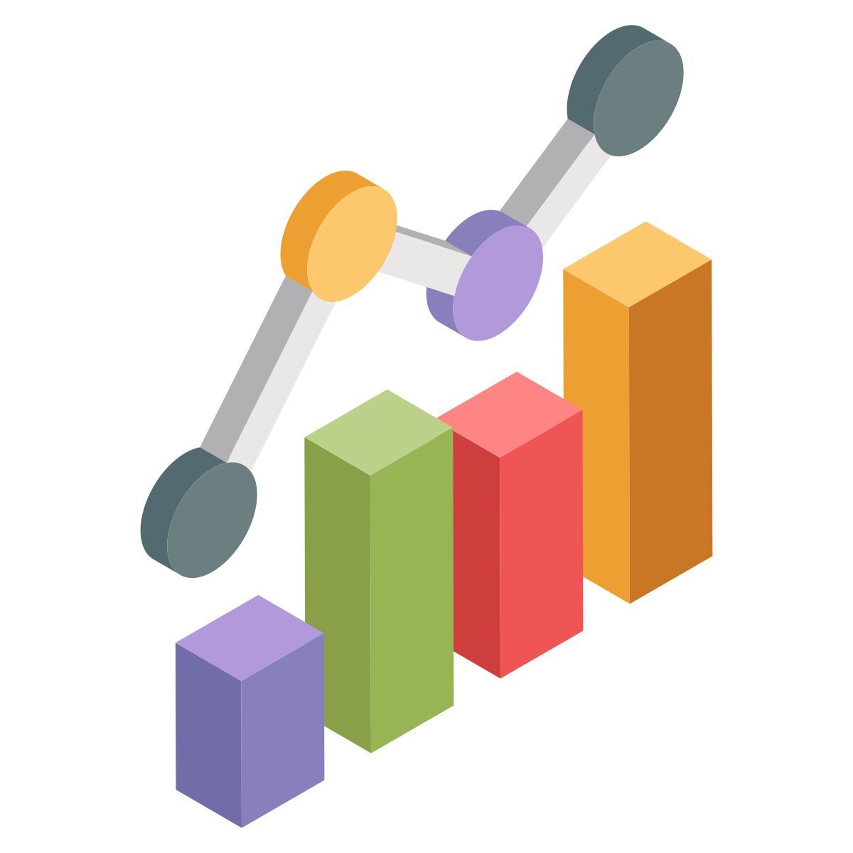 polyline chart icon