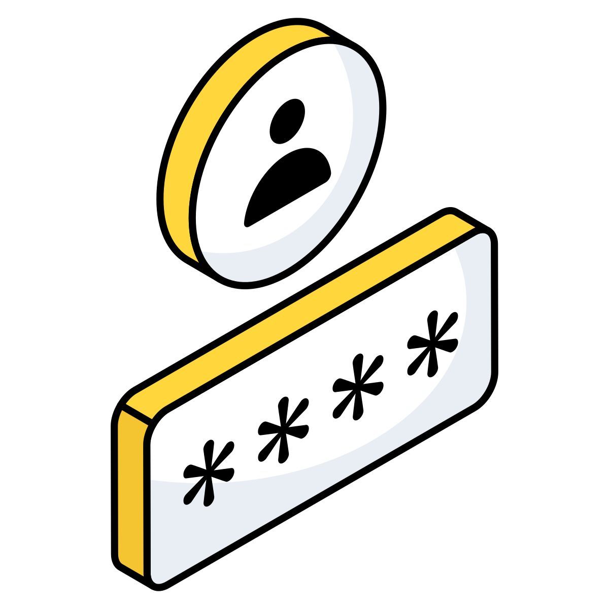 segurança de perfil icon
