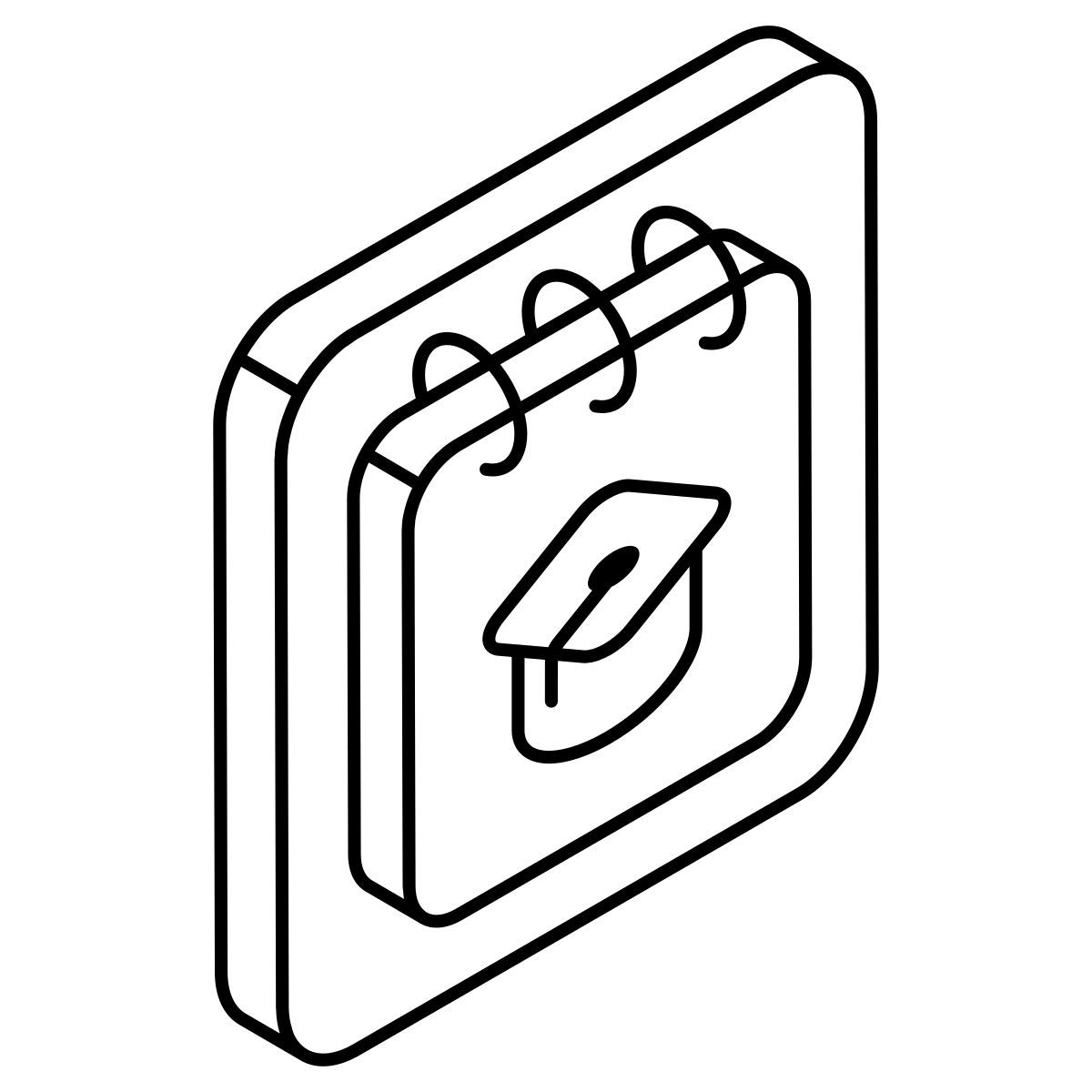 school program schedule icon