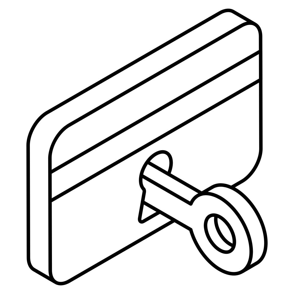 安全 atm 卡 icon