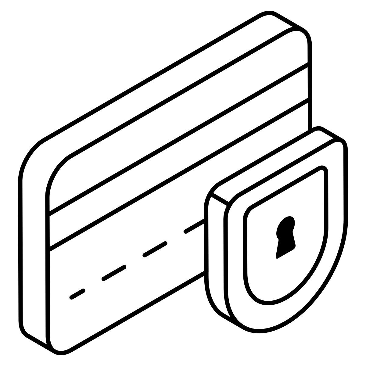 安全 atm 卡 icon