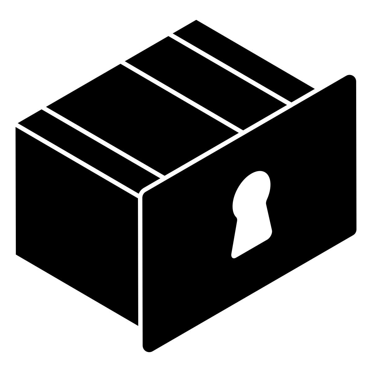 secure drawer icon