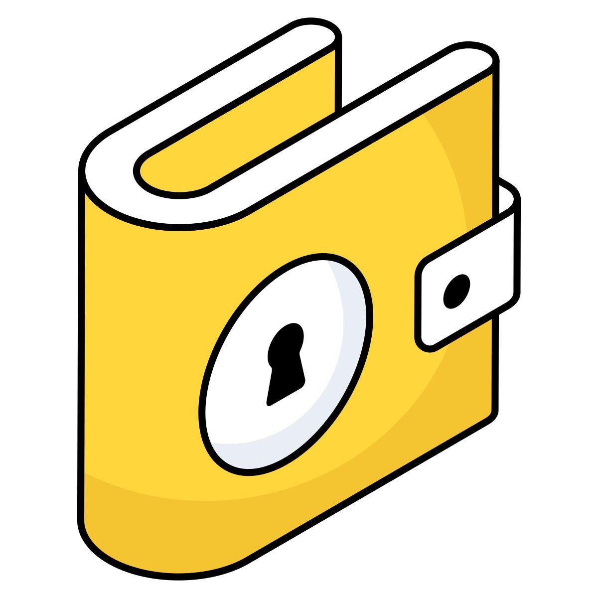 Portefeuille sécurisé icon