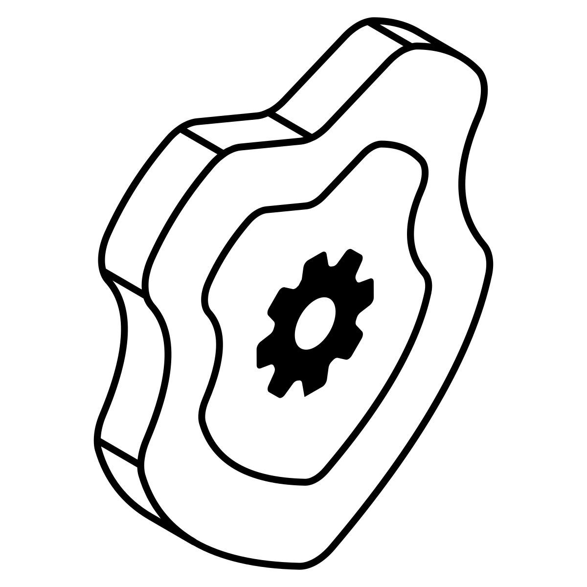 impostazioni di sicurezza icon