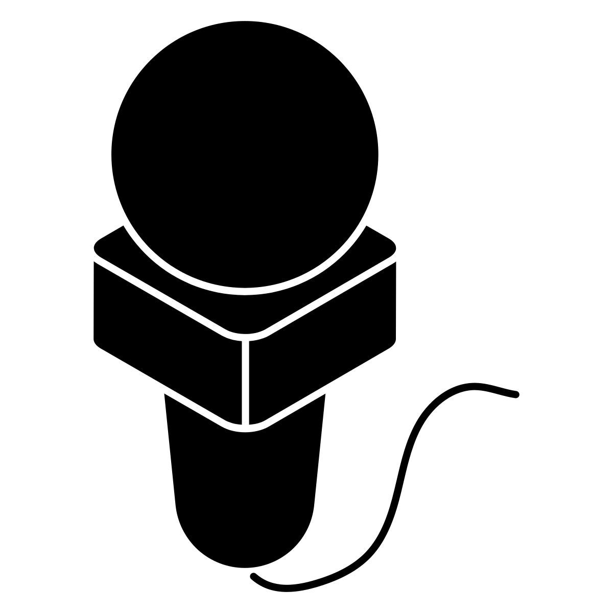 singing mic icon