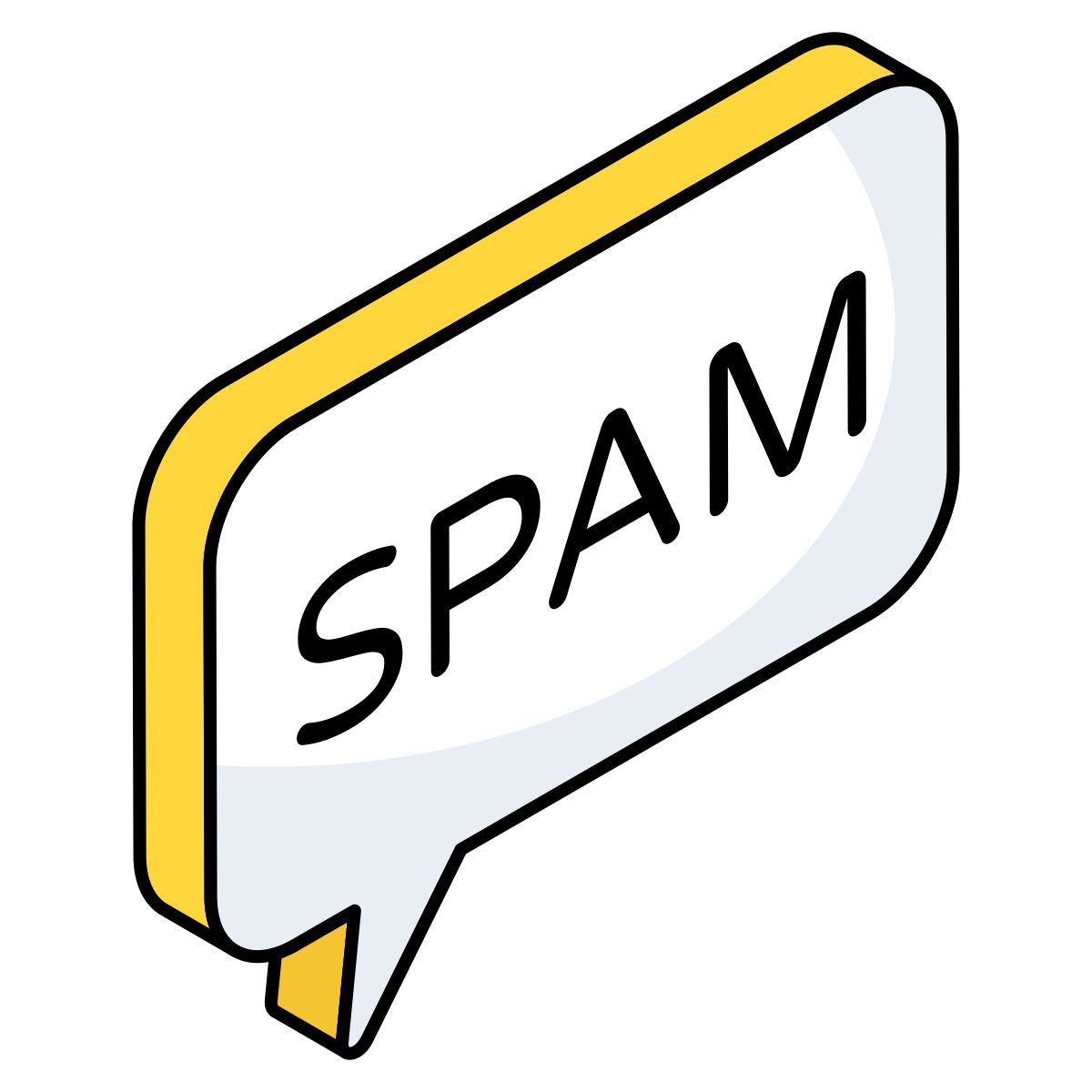 스팸 메시지 icon
