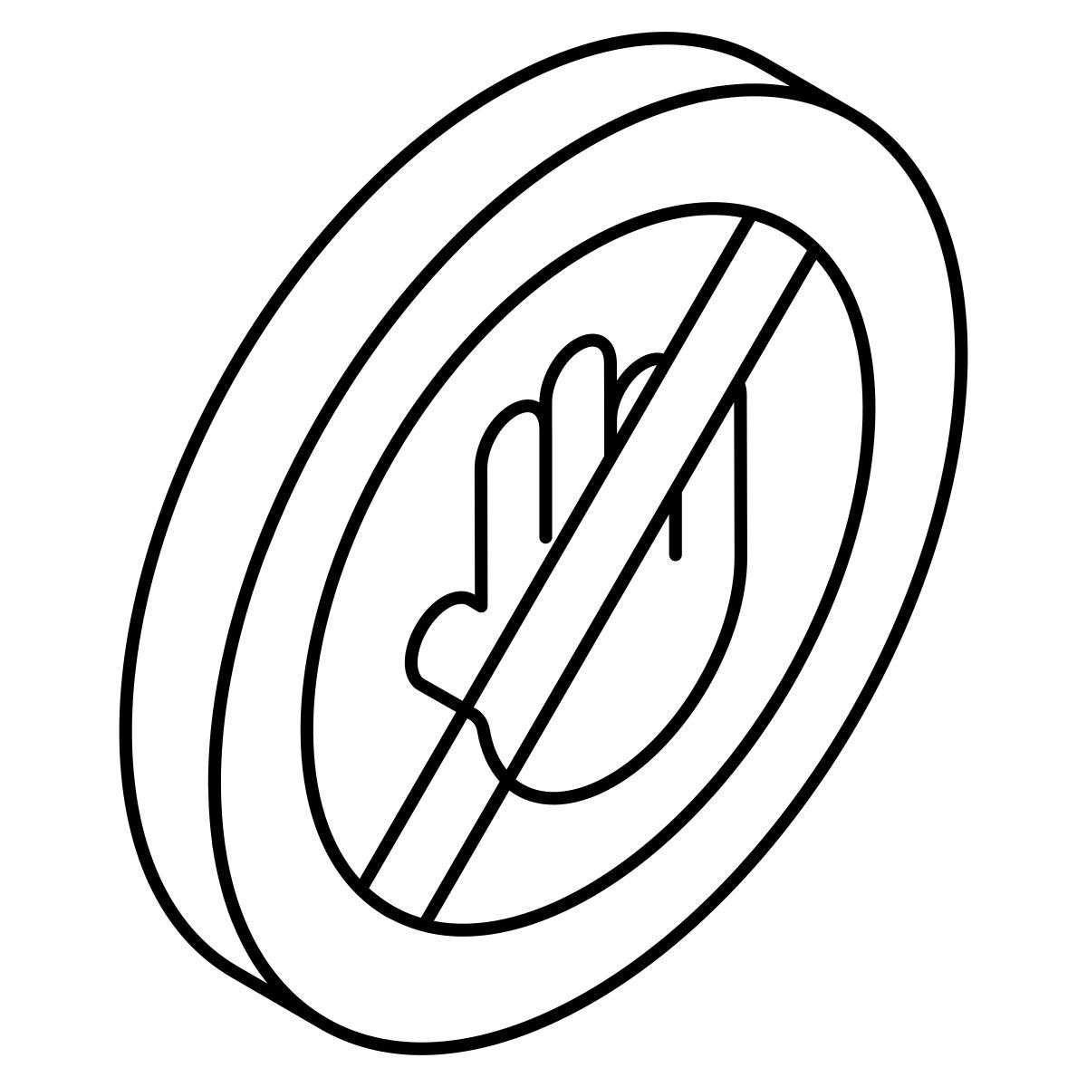 pare a mão icon