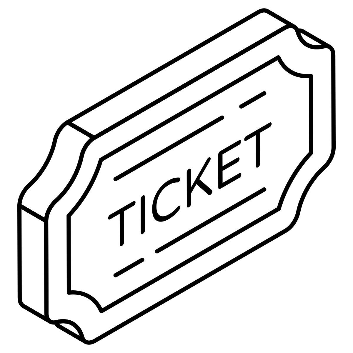 ticket icon