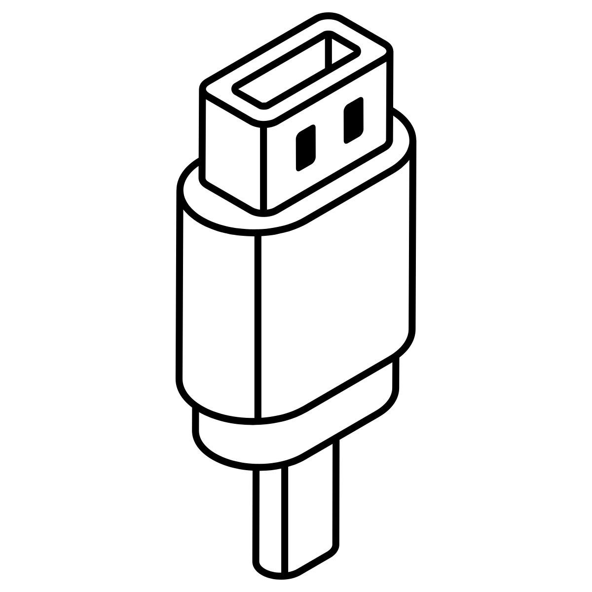 usb anschluss icon