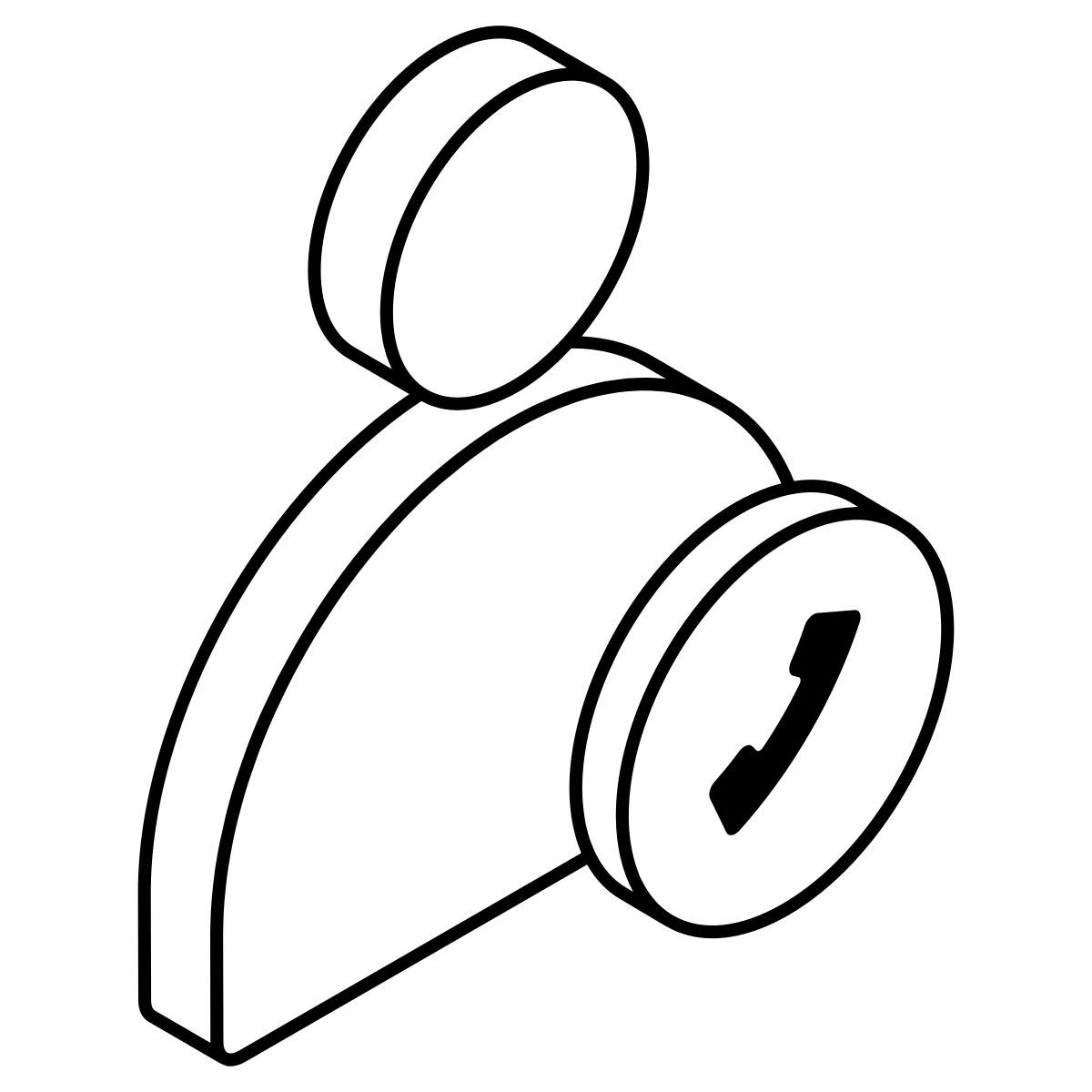 llamada de usuario icon