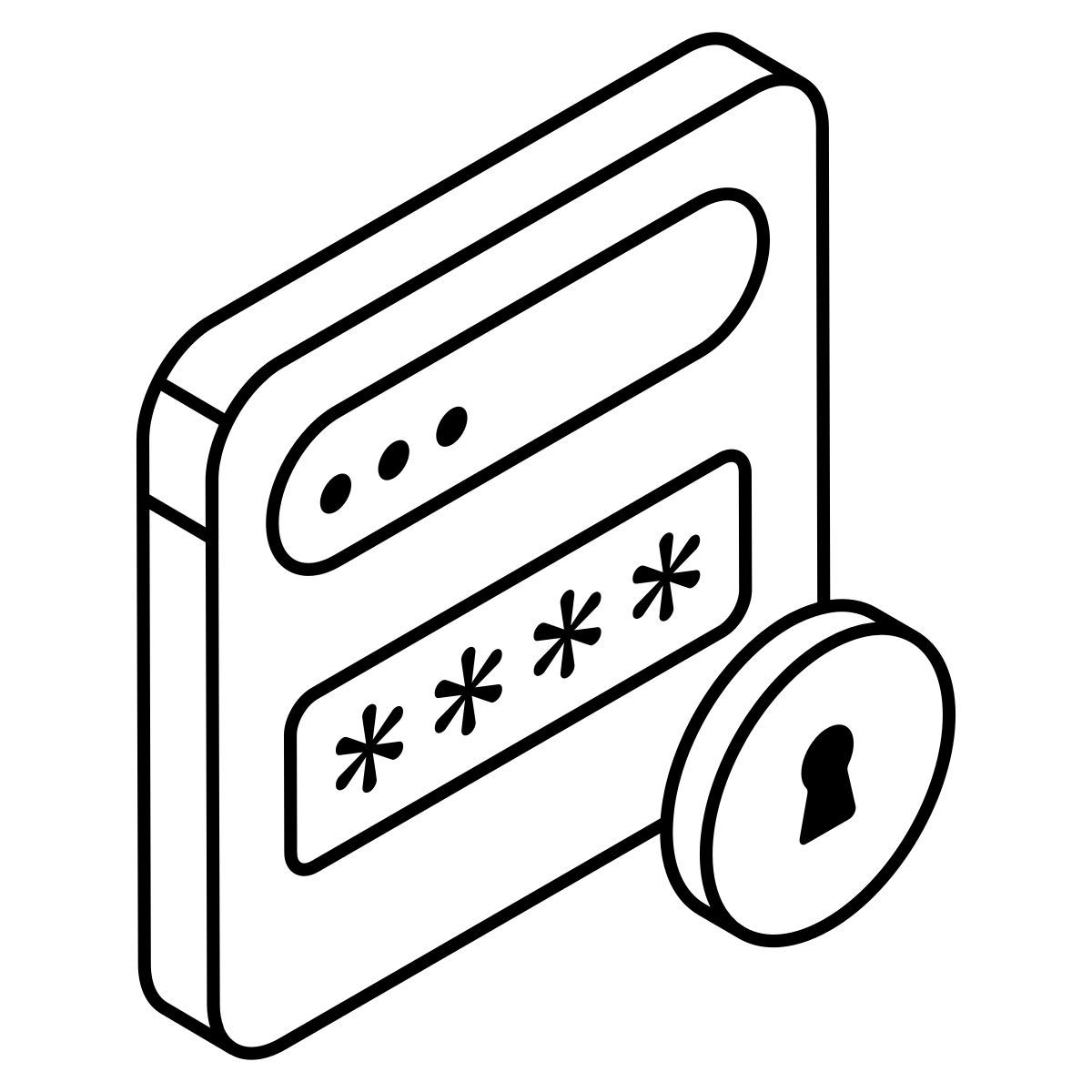 mot de passe web icon