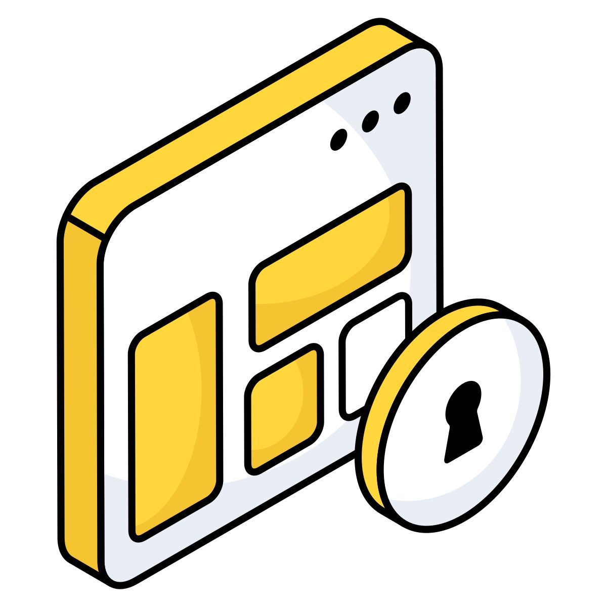 sicurezza web icon