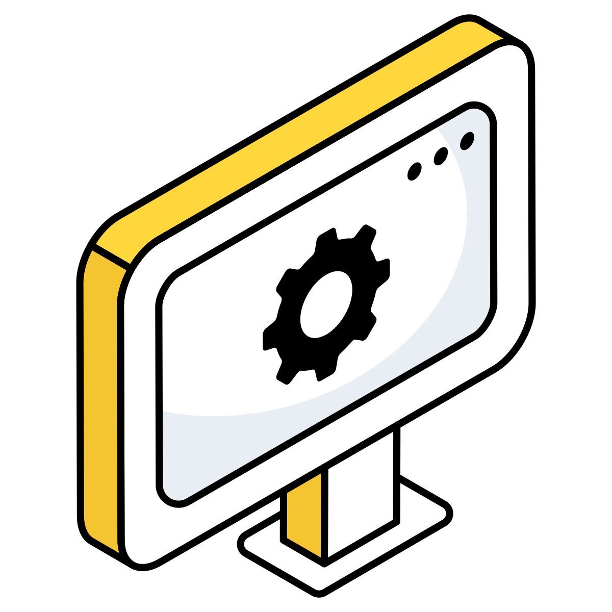 configuración web icon