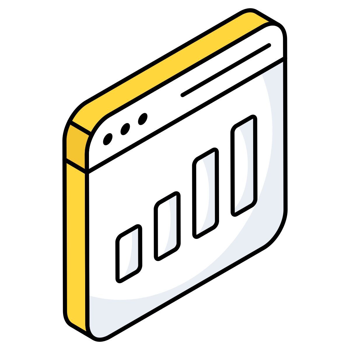 estatísticas da web icon
