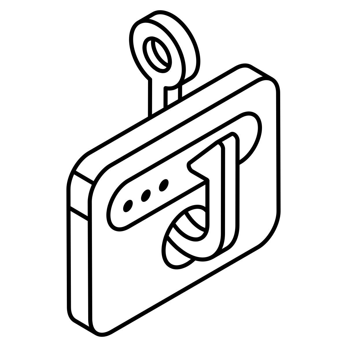 website phishing icon