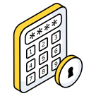 external Calculator-Security-security-and-technology-isometric-vectorslab-3 icon