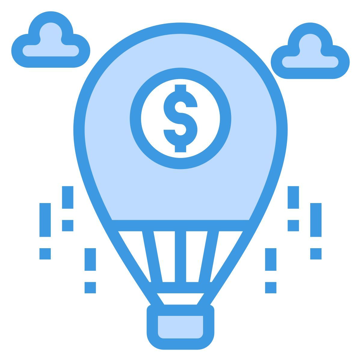 hot air balloon icon