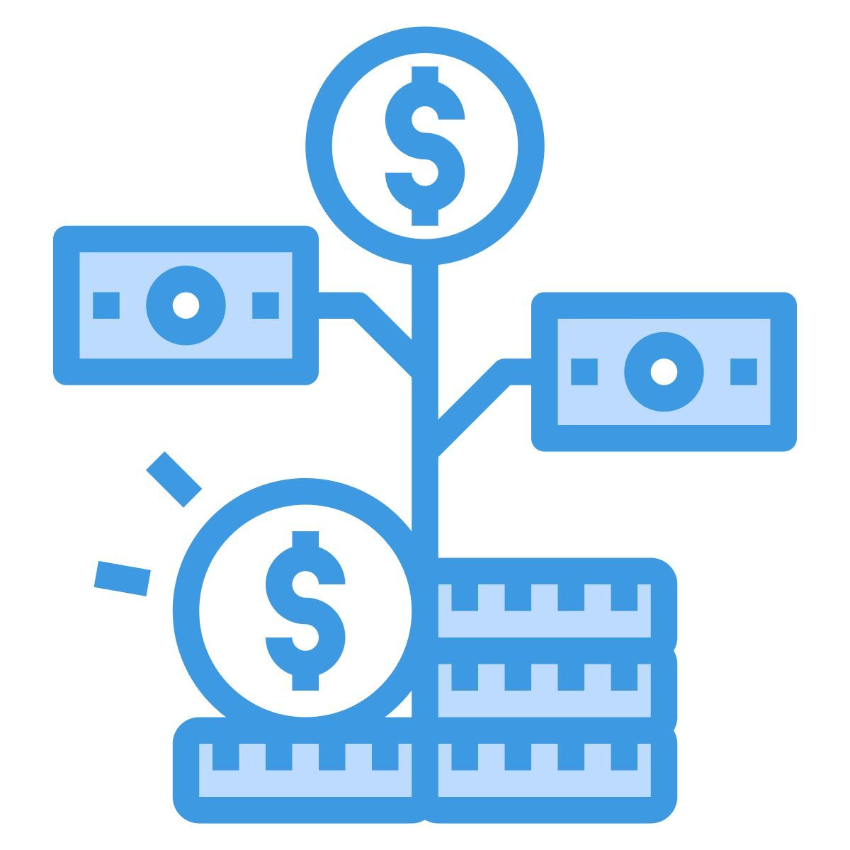 financial growth icon