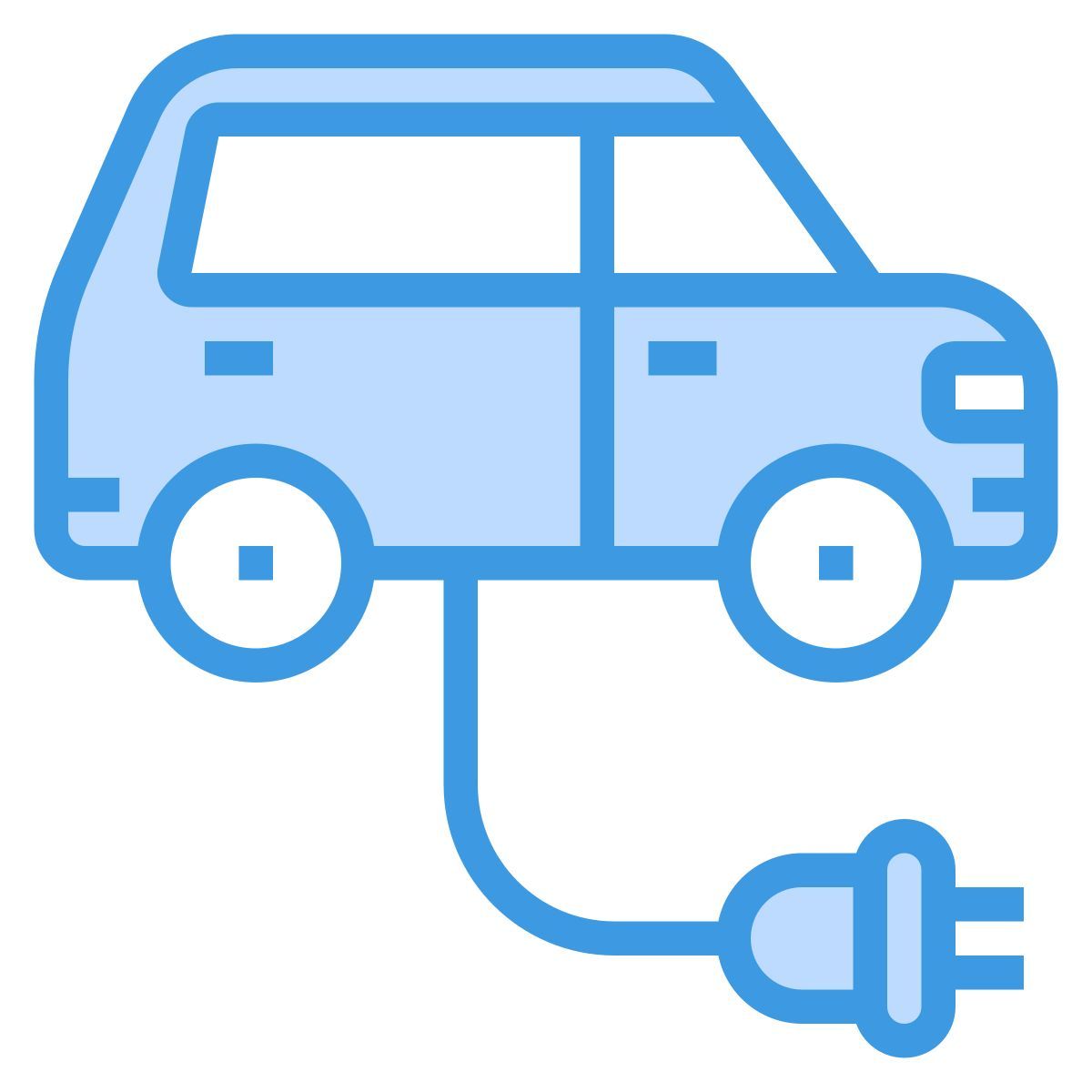 electric car icon
