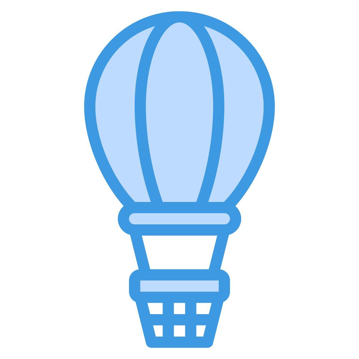 hot air balloon icon