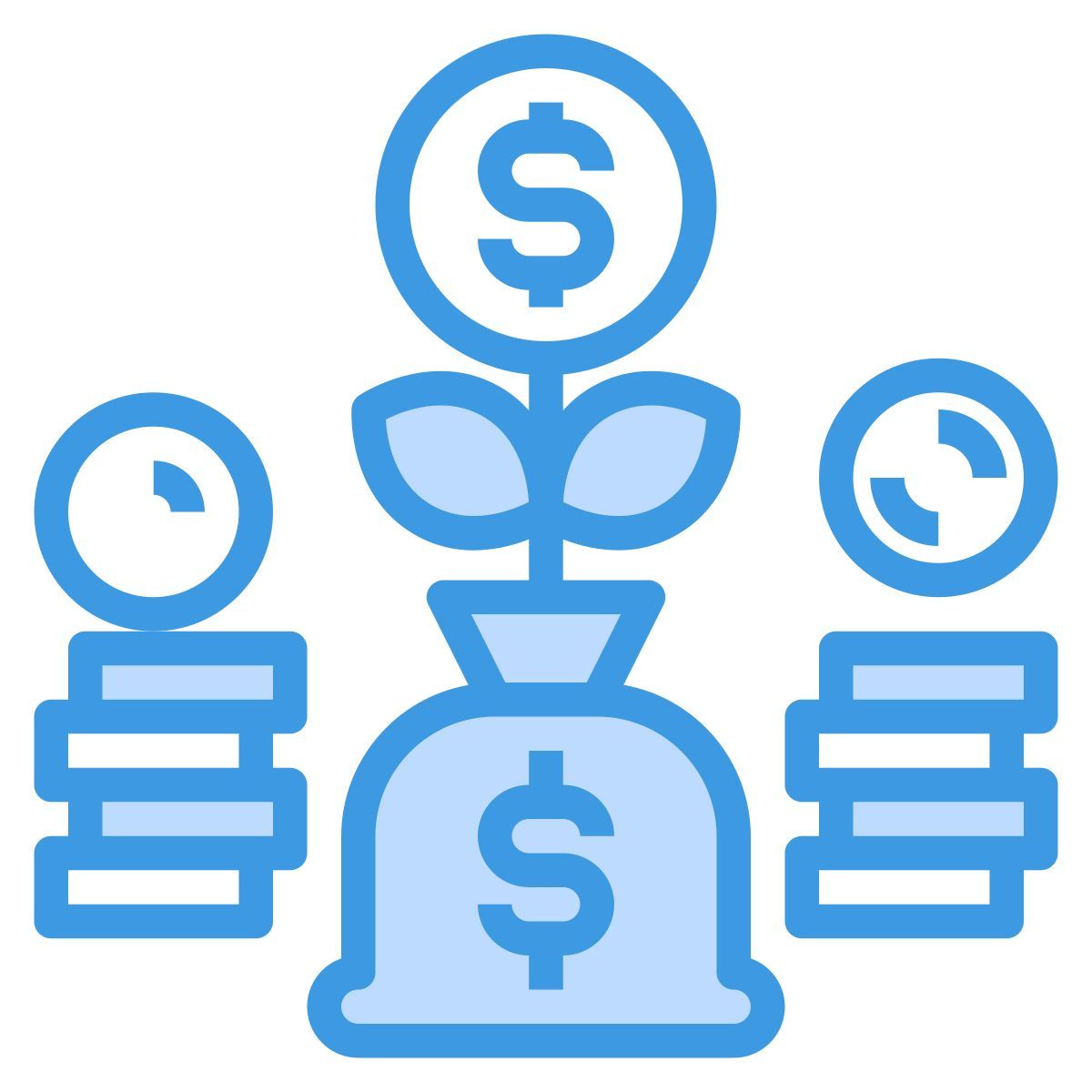 sacco dei soldi icon