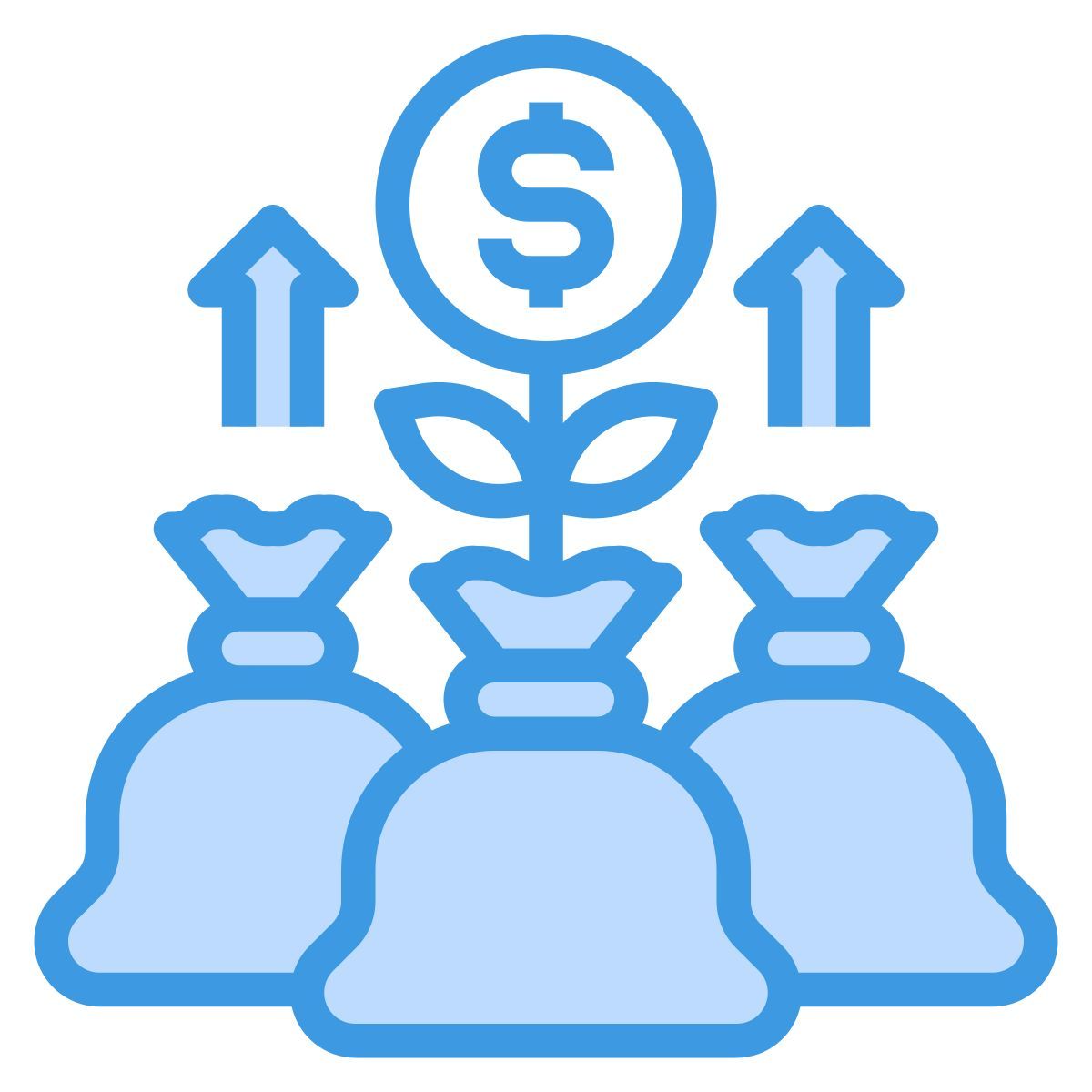 profit growth icon