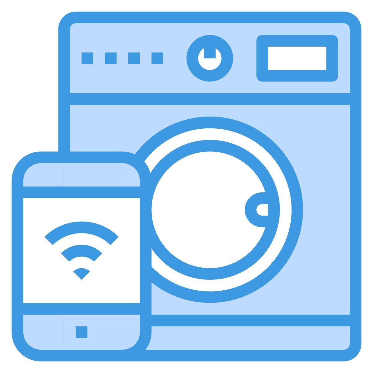 smart washing machine icon
