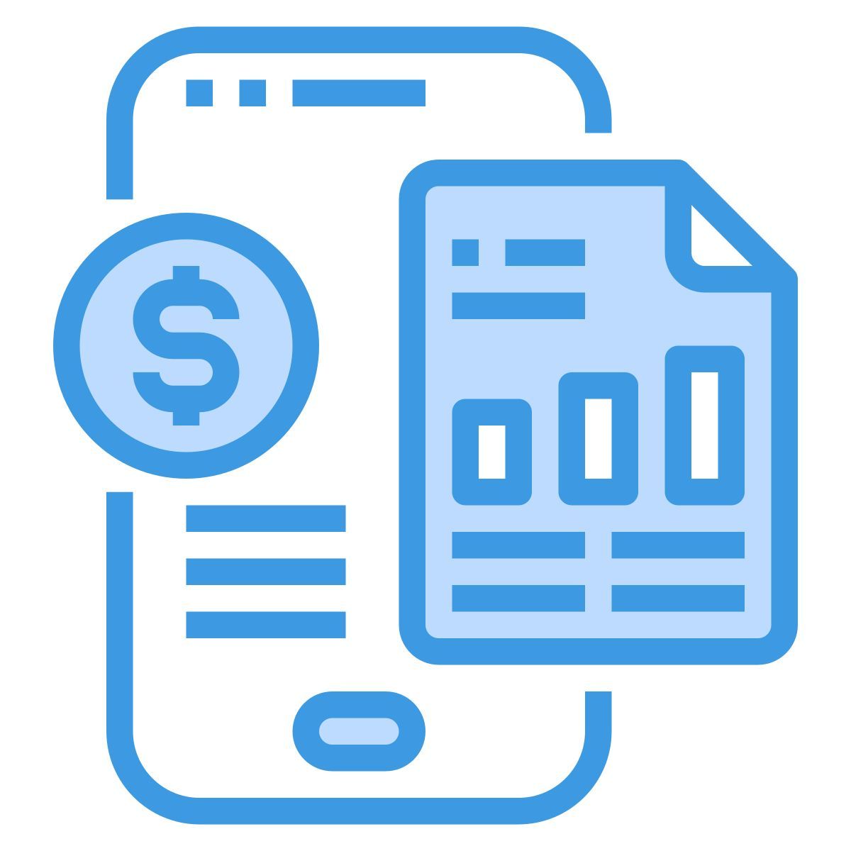 financial report icon