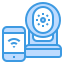 external cctv-internet-of-things-itim2101-blue-itim2101 icon