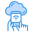 external cloud-network-technology-itim2101-blue-itim2101-4 icon
