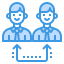 external contact-business-recruitment-itim2101-blue-itim2101 icon