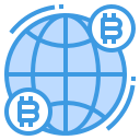 external bitcoin-fintech-itim2101-blue-itim2101 icon