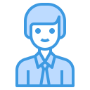 external businessman-avatar-itim2101-blue-itim2101-2 icon
