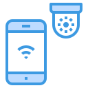 external cctv-home-security-itim2101-blue-itim2101-1 icon