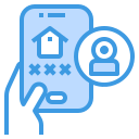 external cctv-home-security-itim2101-blue-itim2101 icon