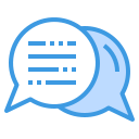 external chat-speech-bubble-itim2101-blue-itim2101-4 icon