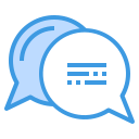 external chat-speech-bubble-itim2101-blue-itim2101-7 icon
