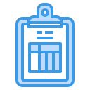 external clipboard-accounting-itim2101-blue-itim2101 icon