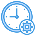 external clock-devices-service-itim2101-blue-itim2101 icon
