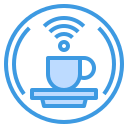 external coffee-cafe-itim2101-blue-itim2101-4 icon