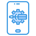 external configuration-smartphone-technology-itim2101-blue-itim2101 icon