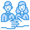 external deal-business-recruitment-itim2101-blue-itim2101 icon