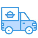 external delivery-truck-food-delivery-itim2101-blue-itim2101-2 icon