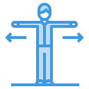 external distance-coronavirus-itim2101-blue-itim2101-1 icon